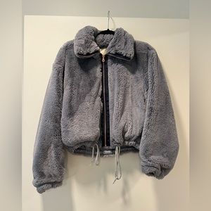 Anthropologie Faux Fur Jacket